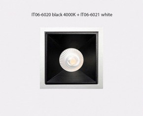 Встраиваемый светильник Italline IT06-6020 IT06-6020 black 4000K + IT06-6021 black в Тюмени - tumen.ok-mebel.com | фото 3
