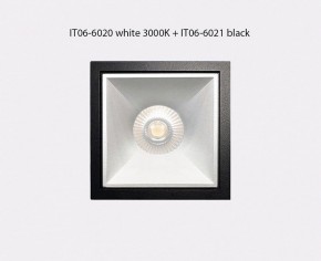 Встраиваемый светильник Italline IT06-6020 IT06-6020 white 3000K + IT06-6021 white в Тюмени - tumen.ok-mebel.com | фото 3