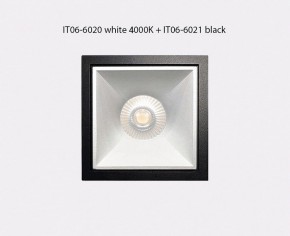 Встраиваемый светильник Italline IT06-6020 IT06-6020 white 4000K + IT06-6021 white в Тюмени - tumen.ok-mebel.com | фото 3