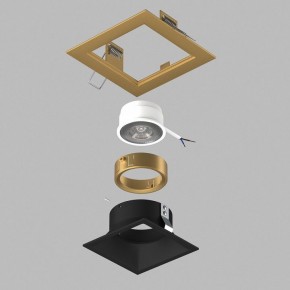 Встраиваемый светильник Lightstar Domino D51307GMOD в Тюмени - tumen.ok-mebel.com | фото 3