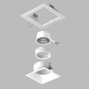 Встраиваемый светильник Lightstar Domino D51606WMOD в Тюмени - tumen.ok-mebel.com | фото 2