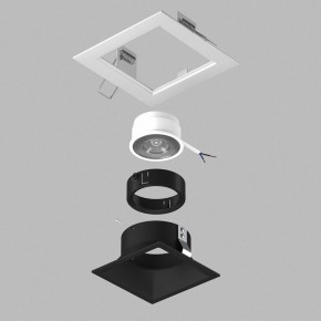 Встраиваемый светильник Lightstar Domino D51607BMOD в Тюмени - tumen.ok-mebel.com | фото 2