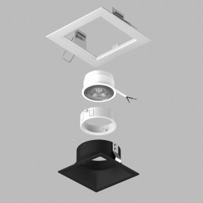 Встраиваемый светильник Lightstar Domino D51607WMOD в Тюмени - tumen.ok-mebel.com | фото 3