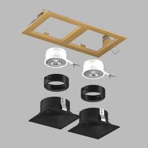Встраиваемый светильник Lightstar Domino D5230707BMOD в Тюмени - tumen.ok-mebel.com | фото 3