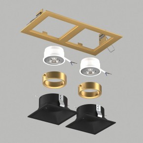 Встраиваемый светильник Lightstar Domino D5230707GMOD в Тюмени - tumen.ok-mebel.com | фото 2
