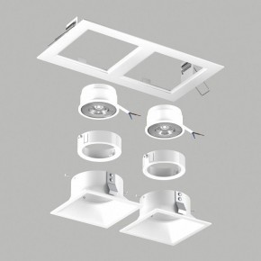 Встраиваемый светильник Lightstar Domino D5260606WMOD в Тюмени - tumen.ok-mebel.com | фото 3