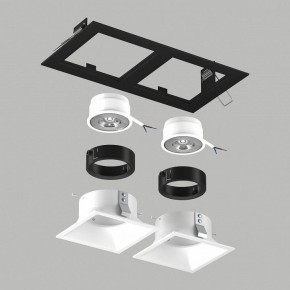 Встраиваемый светильник Lightstar Domino D5270606BMOD в Тюмени - tumen.ok-mebel.com | фото 3