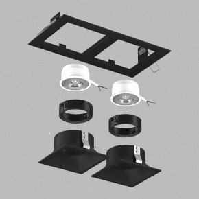 Встраиваемый светильник Lightstar Domino D5270707BMOD в Тюмени - tumen.ok-mebel.com | фото 3