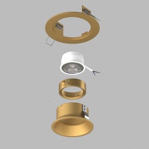Встраиваемый светильник Lightstar Domino D61303GMOD в Тюмени - tumen.ok-mebel.com | фото 3