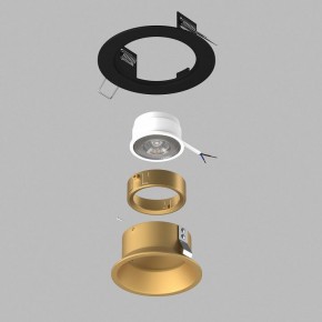 Встраиваемый светильник Lightstar Domino D61703GMOD в Тюмени - tumen.ok-mebel.com | фото 3