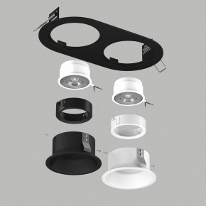 Встраиваемый светильник Lightstar Domino D6570607WBMOD в Тюмени - tumen.ok-mebel.com | фото 2