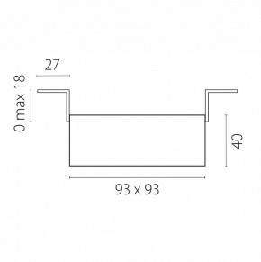 Встраиваемый светильник Lightstar Domino G214503 в Тюмени - tumen.ok-mebel.com | фото 4