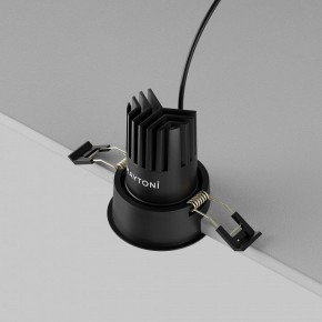 Встраиваемый светильник Maytoni Dip DL115-10W-2.7K-B в Тюмени - tumen.ok-mebel.com | фото 6