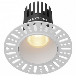Встраиваемый светильник Maytoni Dip DL119-10W-2.7K-TRS-W в Тюмени - tumen.ok-mebel.com | фото