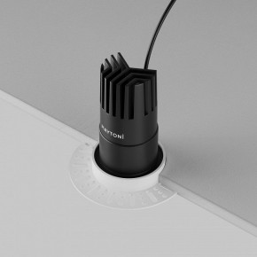 Встраиваемый светильник Maytoni Dip DL120-10W-2.7K-TRS-B в Тюмени - tumen.ok-mebel.com | фото 6