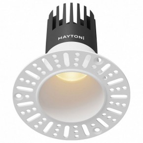 Встраиваемый светильник Maytoni Dip DL120-10W-2.7K-TRS-W в Тюмени - tumen.ok-mebel.com | фото