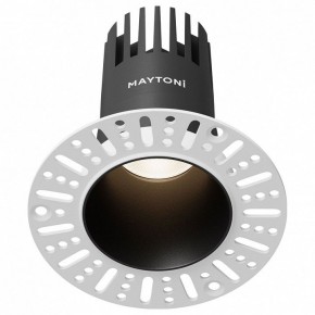 Встраиваемый светильник Maytoni Dip DL120-10W-4K-TRS-B в Тюмени - tumen.ok-mebel.com | фото