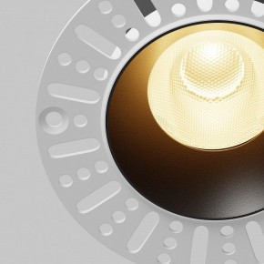 Встраиваемый светильник Maytoni Dip DL121-15W-2.7K-TRS-B в Тюмени - tumen.ok-mebel.com | фото 11
