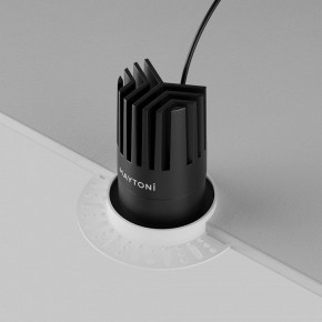 Встраиваемый светильник Maytoni Dip DL121-15W-2.7K-TRS-B в Тюмени - tumen.ok-mebel.com | фото 6