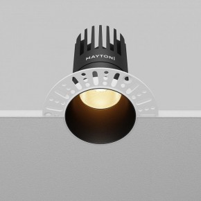 Встраиваемый светильник Maytoni Dip DL122-15W-2.7K-TRS-B в Тюмени - tumen.ok-mebel.com | фото 5