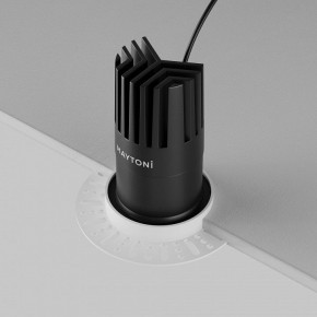 Встраиваемый светильник Maytoni Dip DL122-15W-2.7K-TRS-B в Тюмени - tumen.ok-mebel.com | фото 6
