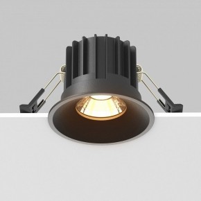 Встраиваемый светильник Maytoni Round DL058-12W2.7K-B в Тюмени - tumen.ok-mebel.com | фото 4