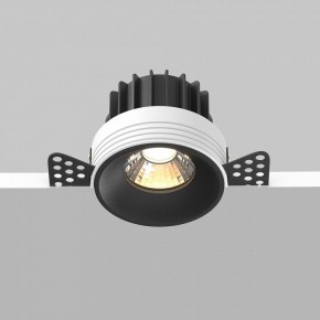 Встраиваемый светильник Maytoni Round DL058-12W3K-TRS-B в Тюмени - tumen.ok-mebel.com | фото 4