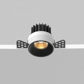 Встраиваемый светильник Maytoni Round DL058-7W2.7K-TRS-B в Тюмени - tumen.ok-mebel.com | фото 4