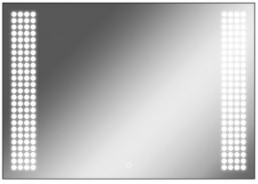Зеркало Cosmo 100 black с подсветкой Sansa (SC1047Z) в Тюмени - tumen.ok-mebel.com | фото