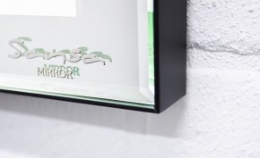 Зеркало Even 80 black с подсветкой Sansa (SE1055Z) в Тюмени - tumen.ok-mebel.com | фото 4