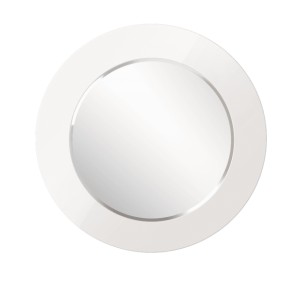 Зеркало круглое белый (РМ/02) в Тюмени - tumen.ok-mebel.com | фото 1