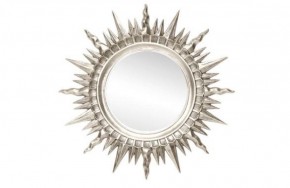 Зеркало круглое серебро (1810(1) в Тюмени - tumen.ok-mebel.com | фото 1