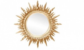 Зеркало круглое золото (1810(1) в Тюмени - tumen.ok-mebel.com | фото 1