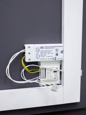 Зеркало Минск 700х700 с подсветкой Домино (GL7039Z) в Тюмени - tumen.ok-mebel.com | фото 6