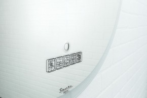 Зеркало Moon 72 white с подсветкой Sansa (SMo1046Z) в Тюмени - tumen.ok-mebel.com | фото 4